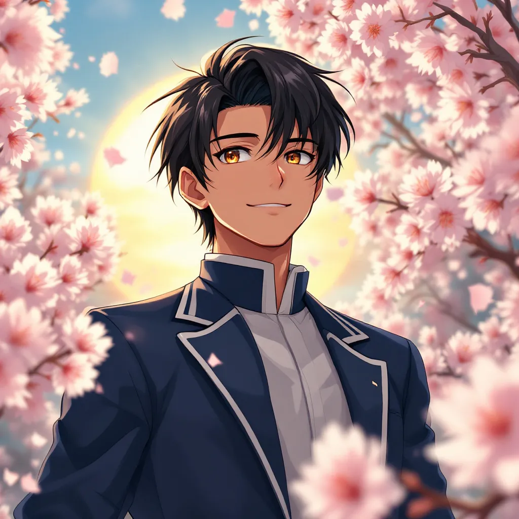 Cool Mysterious Anime Boy