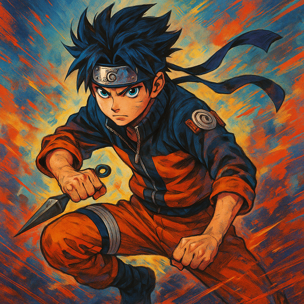 Epic cool looking stance naruto style